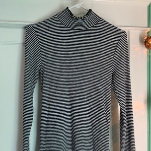 Abercrombie and Fitch Striped Turtleneck
